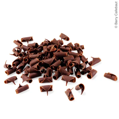 Milk Chocolate Curls Blossoms